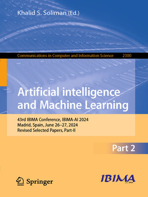 cover image of Artificial Intelligence and Machine Learning